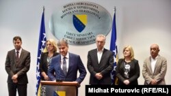 Konferencija za medije nakon dogovora o Mehanizmu koordinacije
