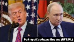 Владимир Путин и Дональд Трамп 