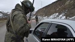 Российские миротворцы в Нагорном Карабахе