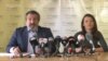 Дарко Алексов – извршен директор на граѓанската организација „МОСТ“ на прес-конференција на 25.11.2016.