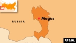 Russia -- Ingushetia map