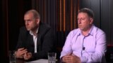 Иван Сердаров и Добромир Добрев от Централен полицейски синдикат