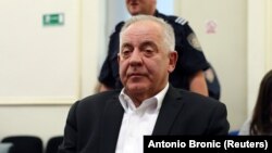 Архивска фотографија - Иво Санадер во судница, октомври 2018