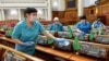 Сесійний зал Верховної Ради в період карантину для запобігання поширення коронавірусу