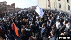 «Դեմ եմ»-ի ակցիան պարտադիր կուտակայինի դեմ, Երևան, 7-ը մարտի, 2014թ․