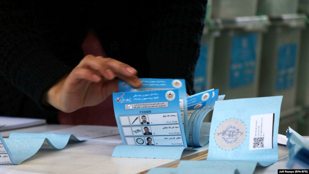 آرشیف، بازشماری آرای انتخابات ریاست جمهوری افغانستان در ولایت هرات. November 11, 2019