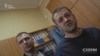 Заступник селищного голови Чуприна (л) та голова ГО «Розвиток Київщини» Присяжний (п)
