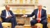 Фридрих Мерц и Дональд Трамп