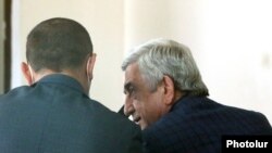 Սերժ Սարգսյանը դատարանի դահլիճում