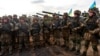 Українські військові на полігоні в Житомирській області (архівне фото)