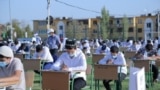 Young people taking entrance exams for higher education in Uzbekistan - 2020