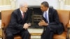 Američki predsednik Barack Obama (desno), sa premijerom Izraela Benjamin Netanyahu kući, Washington, DC, 01. septembar 2010.