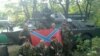 Odred proruskih separatista među kojima je i Radomir Počuča, foto iz arhive
