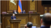 Armenia - Prime Minister Nikol Pashinian speaks in the Armenian parliament, Yerevan, April 16, 2025.
